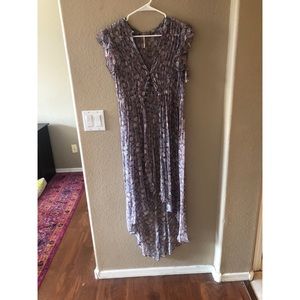 Free People floral duster